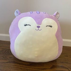 Squishmallow 16" Sydnee The Squirrel Stuffed Animal Plush Toy